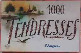 Angreau Carte Fantaisie  1000 Tendresses - Honnelles