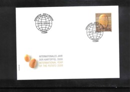 Schweiz / Switzerland 2008 Potatoes FDC - Groenten