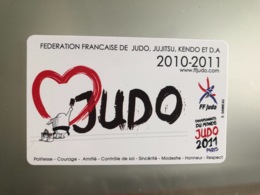 Licence Vierge Judo FFJDA 2010 - Kampfsport