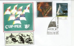 Māori Indigenous Polynesian People Of New Zealand, Sailing Australian Cover CUP-PEX Claremont AUSTRALIA-NZ - Errors, Freaks & Oddities (EFO)