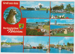 Büsum Nordseeheilbad Gelaufen 1990 AK93 - Büsum