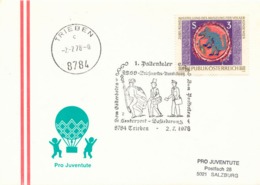 ÖSTERREICH 1978 8784 TRIEBEN 1.Paltentaler Briefmarkenausstellung Vom Götterboten Zum Postboten - SONDERPOST-BEFÖRDERUNG - Frankeermachines (EMA)