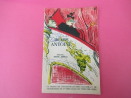 Programme/Théatre ANTOINE/Simone Berriau/"L'IDIOTE"/ Marcel Achard/Jacques Duby/Christian Marin/1962  PROG241 - Programas