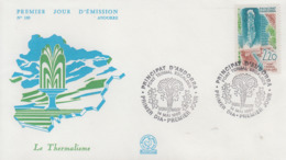 Enveloppe  FDC  1er  Jour  ANDORRE   ANDORRA   Thermalisme     1988 - Thermalisme