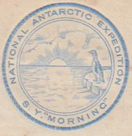 POLAR ANTARCTICA SY MORNING MONOGRAM STATIONERY ENVELOPE - Briefe U. Dokumente