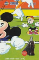 CHINA. DISNEY, COCA COLA. FUTBOL. MICKEY MOUSE. XSBN2005-600(4-4). (143). - Puzzle