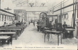 Romans - Ecole Pratique De Commerce Et D'Industrie, Atelier Menuiserie - Photo Paul Boyer, Carte Non Circulée - Romans Sur Isere