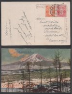 JAPON - JAPAN / CARTE POSTALE ILLUSTREE POUR L ALLEMAGNE (ref LE170) - Covers & Documents