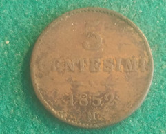 Lombardo Veneto 5 Centesimi 1852 - Lombardien-Venezia