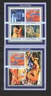 Guinea - Bissau 2003 Paintings Pablo Picasso Sheetlet + S/s Imperf. MNH -scarce- - Picasso