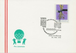 ÖSTERREICH 1975 3100 ST. PÖLTEN 125 Jahre Österr. Briefmarke - 9. Bundesländer Briefmarkenausstellung - Maschinenstempel (EMA)