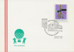 ÖSTERREICH 1975 1150 WIEN 125 Jahre Österr. Briefmarke - 9. Bundesländer Briefmarkenausstellung - Machines à Affranchir (EMA)