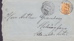 Russia Vorläufer Finland SORTAVALA Сортавала (Karelia) 1898 Cover Brief HELSINGFORS (Arr.) (2 Scans) - Storia Postale