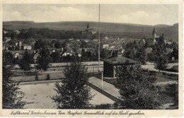 Luftkurort Sondershausen Vom Bergbad Sonnenblick Auf Die Stadt Gesehen Ca 1940 - Sondershausen