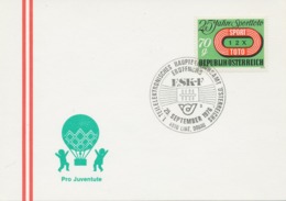 ÖSTERREICH 1976 4010 LINZ, DONAU 1.Teilelektronisches Hauptbereichsamt Österreichs ESK-F (erstes Fernwählamt Mit Zentral - Franking Machines (EMA)