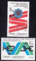 TURKEY 1978 «25 Years European Convention On Human Rights» Europa Sympathy Issue MNH - Mi# 2463-64 - 1978