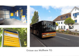 Müllheim 3 Bild  Postauto   Limitierte Auflage! - Other & Unclassified