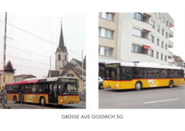 Goldach 2 Bild    Postauto   Limitierte Auflage! - Goldach