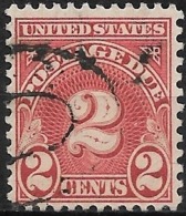 USA 1930 Postage Due - 2c Red FU - Taxe Sur Le Port