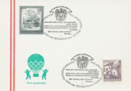 ÖSTERREICH 26.10.1978 6642 STANZACH NATIONALFEIERTAG - Ring Österreichischer Philatelisten-Jugend - Maschinenstempel (EMA)