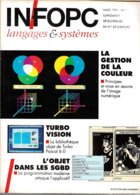 Info PC Langages & Systèmes N° 1 - Mars 1991 (TBE) - Informatique