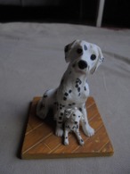 Statuette De Chien - Dalmatien Et Son Chiot - Dieren