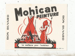 Buvard ,MOHICAN Peinture ,indiens - Peintures