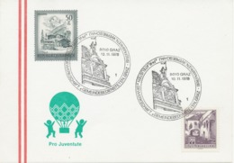 ÖSTERREICH 1978, SST 8010 GRAZ Philatelisten D. Gewerkschaft D. Gemeindebediensteten, Graz - Briefmarken-Werbeschau - Maschinenstempel (EMA)