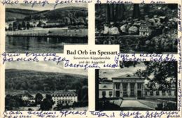 CPA AK BAD ORB I. Spessart Sanatorium Küppelsmühle Und Der Annenhof GERMANY (865446) - Bad Orb