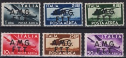 Trieste A, AMG-FTT Sassone PA 1-6** (05081) - Poste Aérienne