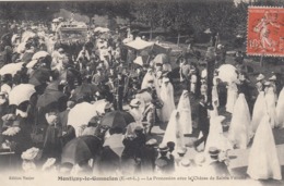 Montigny-le-Gannelon.  La Procession Avec La Châsse De Sainte Félicité - Montigny-le-Gannelon