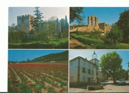 04 Allemagne En Provence Chateau Voiture                     La Fontaine Et L'église Champ De Tulipe Mairie - Other Municipalities