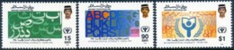 Brunei 1990 S#414-416 International Literacy Year MNH Education Alphabet - Brunei (1984-...)