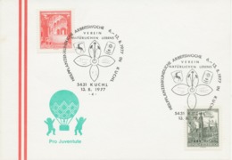 ÖSTERREICH 1977, SST Verein Natürlichen Lebens - Heilpflanzenkundliche Arbeitswoche 5431 KUCHL - Maschinenstempel (EMA)