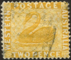 Pays :  47 (Australie Occidentale  : Colonie Britannique)      Yvert Et Tellier N° :  33 (o) - Used Stamps