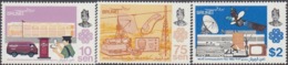 Brunei 1983 S#294-296 World Communications Year MNH Postal Mail Truck Satellite Telephone Communication - Brunei (1984-...)