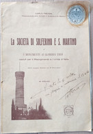 SOCIETÀ SOLFERINO E S. MARTINO - MONUMENTI EROI 1927 ( CART 70) - Musica