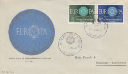 Enveloppe  FDC  1er  Jour   TURQUIE   Paire   EUROPA  1960 - 1960