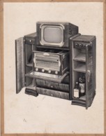 Meuble TV Et TSF  Annèe 1950 Environ - Supplies And Equipment
