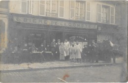 CARTE PHOTO DEVANTURE DE CAFE Maison Pinquié Belle Animation - To Identify