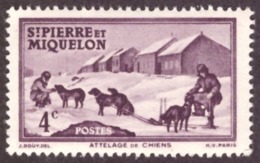 St Pierre Et Miquelon 1938 -  Local Motives 4c  # MNH # - Unused Stamps