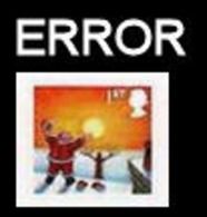 GREAT BRITAIN 2004 Christmas 1st Santa Claus Sun Astronomy ERROR:Intact Matrix GB - Errors, Freaks & Oddities (EFOs