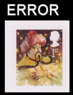 GREAT BRITAIN 2008 Christmas 1st The Genie From Aladdin ERROR:Intact Matrix GB - Errors, Freaks & Oddities (EFOs