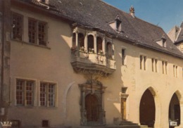 Cp , 68 , COLMAR , Le Corps De Garde, Remarquable Maison De 1575 Avec Portail Et Large Loggia - Colmar