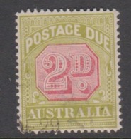 Australia D 94 1919-30 Postage Due 2 D Carmine And Yellow Green,used - Port Dû (Taxe)