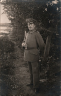 ! Alte Fotokarte, Photo, Kriegsgefangenlager Rondsen Bei Graudenz, Feldpost, Uniform, Säbel, Polen - Polonia