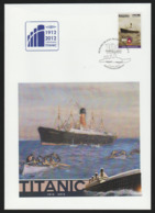 Titanic Cover 2012 Madagasikara Special Cancel 100 Years Of. - Boten