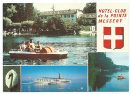 CP HOTEL - CLUB DE LA POINTE, MESSERY, PEDALO, BATEAU, HAUTE SAVOIE 74 - Messery