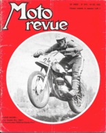 Moto Revue Hebdomadaire N° 1910 Décembre 1968: Serge Bacou, Grand Prix Moto-Cross - Publicité Itom - Auto/Moto