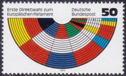 GERMANY 1979 «European Parliament Election» Europa Sympathy Issue MNH - Mi# 1002 - 1978